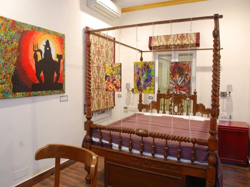 The Corner Courtyard Hotel Calcutta Buitenkant foto